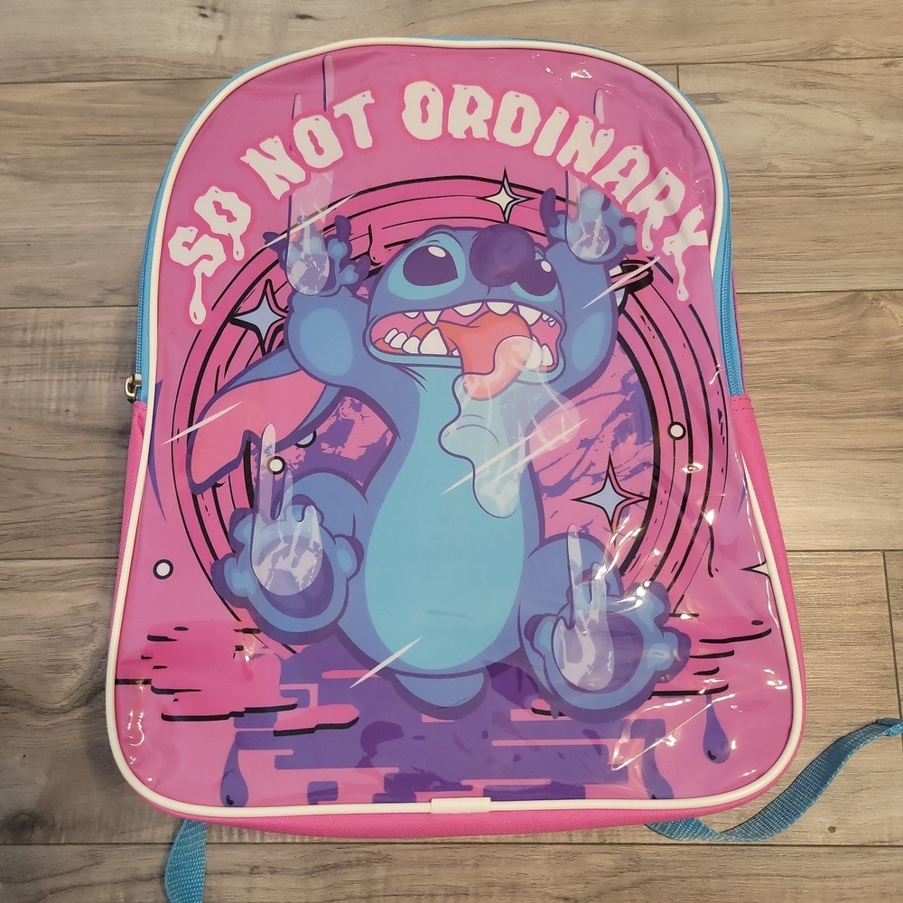 Disney‎ Lilo & Stitch Kids Backpack  School Book Bag Preschool Kindergarten New
